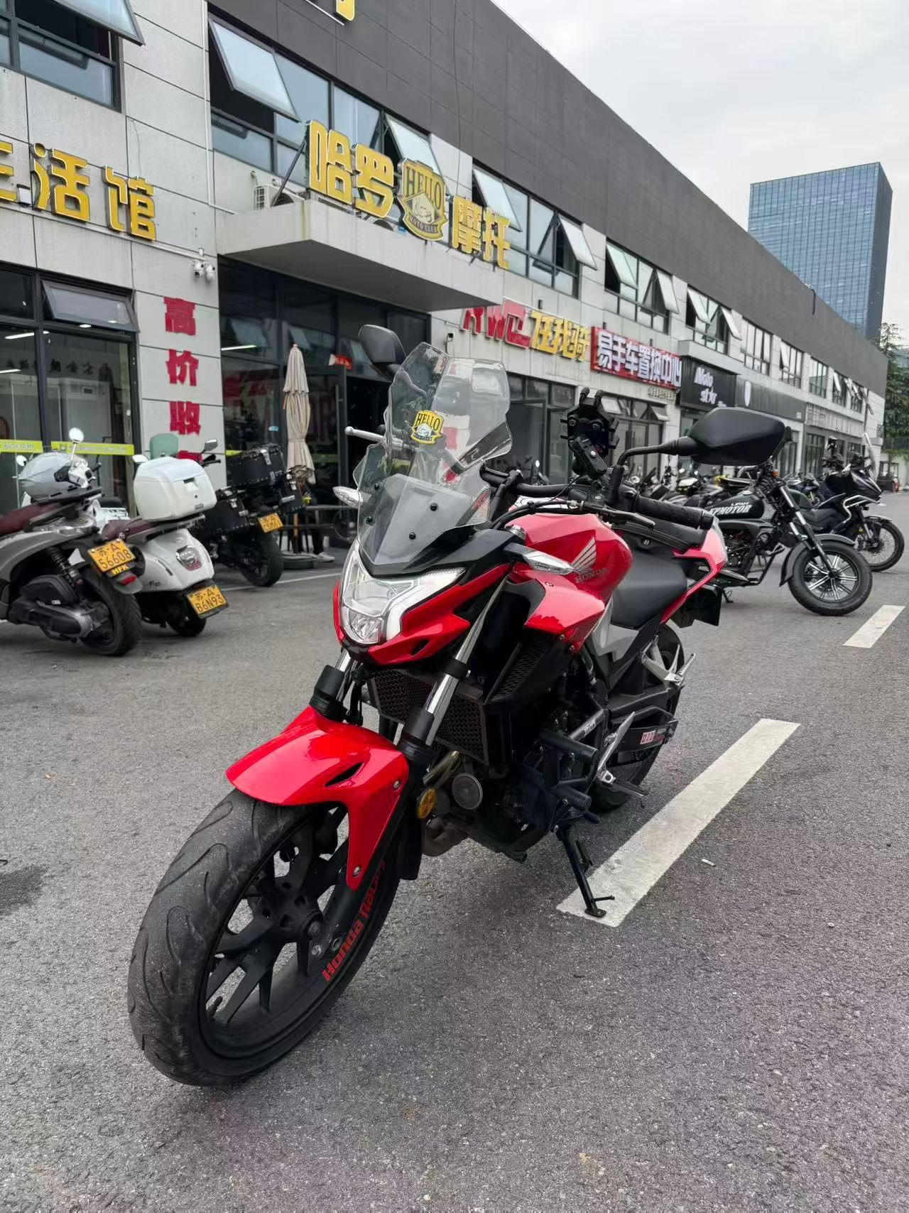 本田WING CB400F
