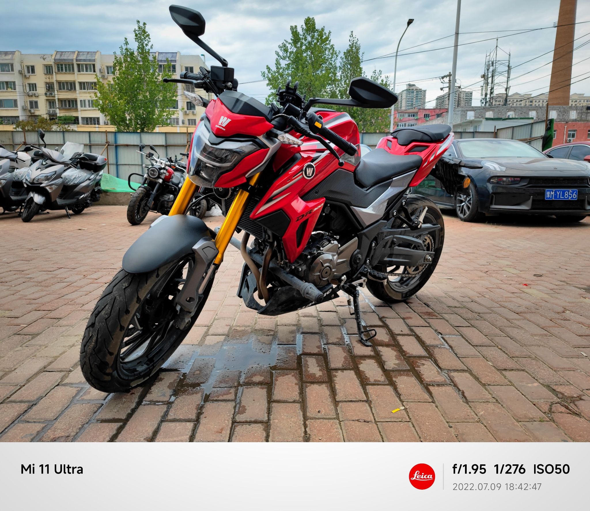 豪爵 DR300