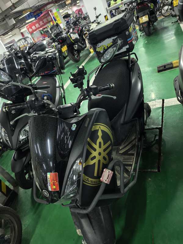 建设雅马哈 巡鹰125